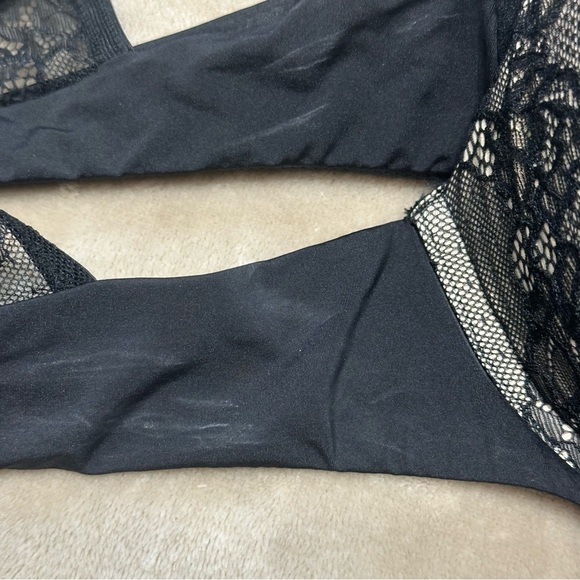 Essential Bodywear Piper Ultimate Push Up Plunge Bra #8518 Black Beige 36A - Picture 5 of 10